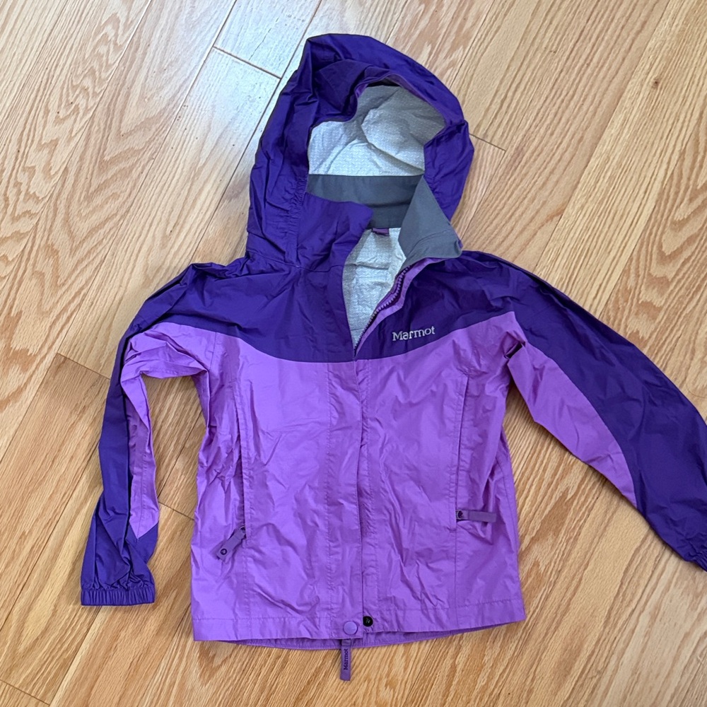 Marmot Two-Tone Purple Rain Jacket